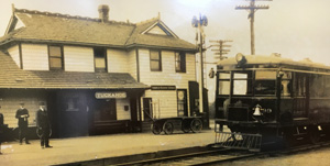 Tuchahoe Train Station - Archive Photo