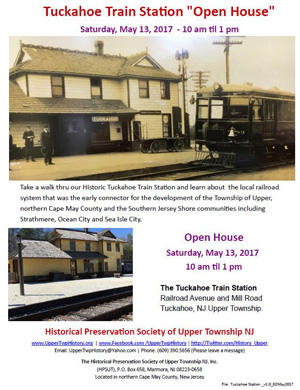 Train Station Open House May 13, 2017