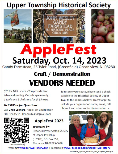 Vendor Flier - 2023 AppleFest